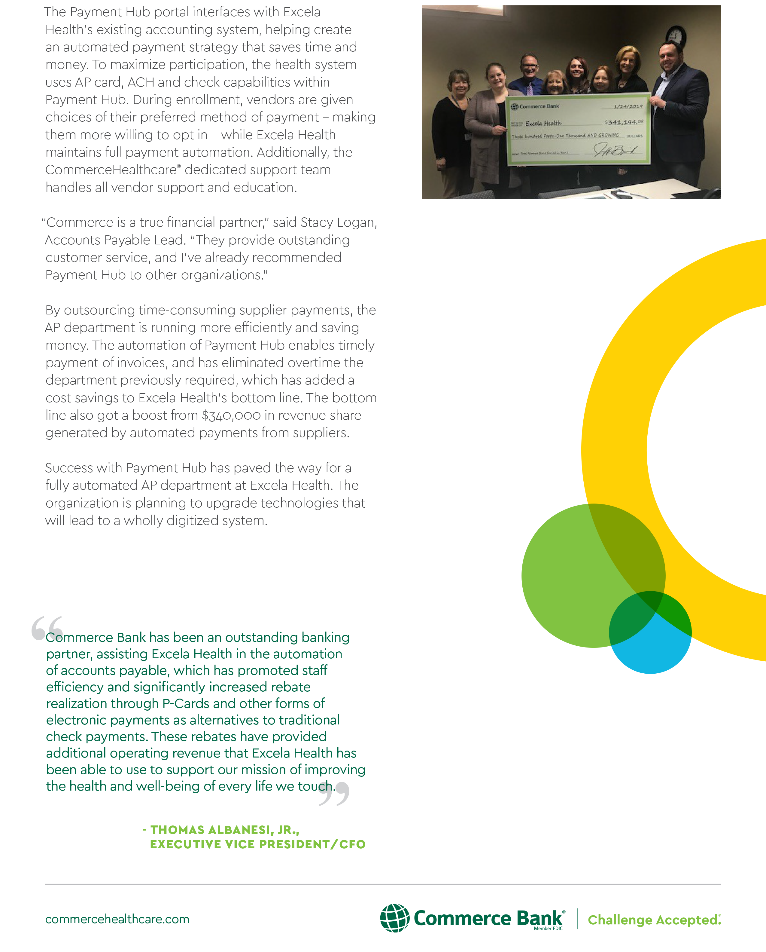 Excela Health Testimonial - CommerceHealthcare-2
